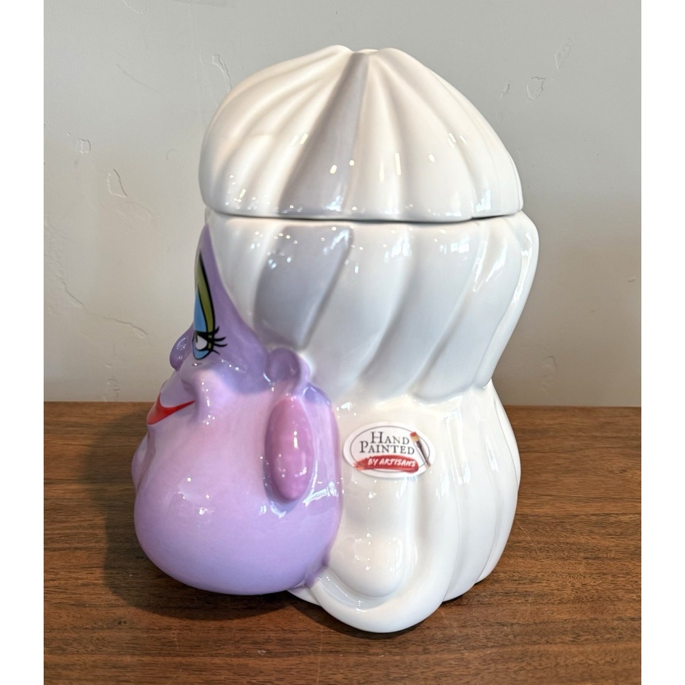 Ursula Little Mermaid Figural Ceramic Cookie Jar Disney Villains - Picture 3 of 8